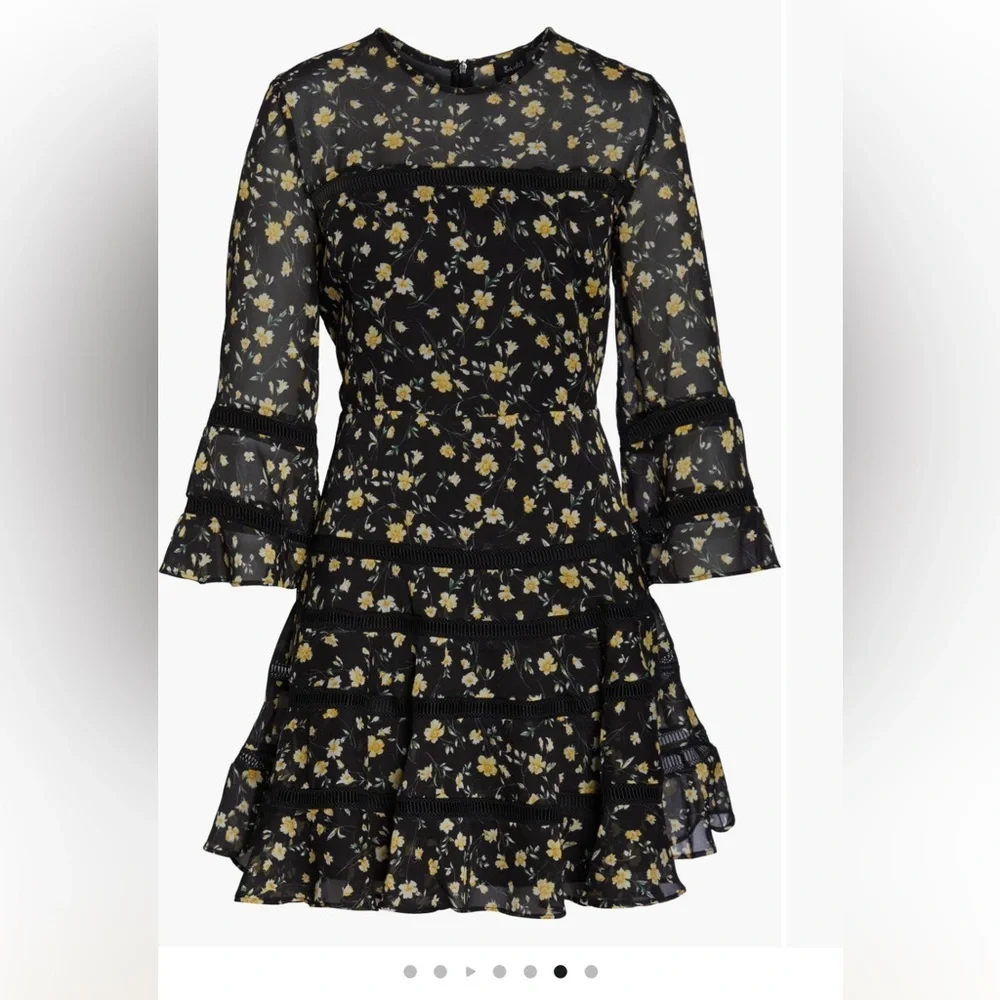 Bardot Poppy Print Mini Dress - New With Tags NWT! - Picture 11 of 12